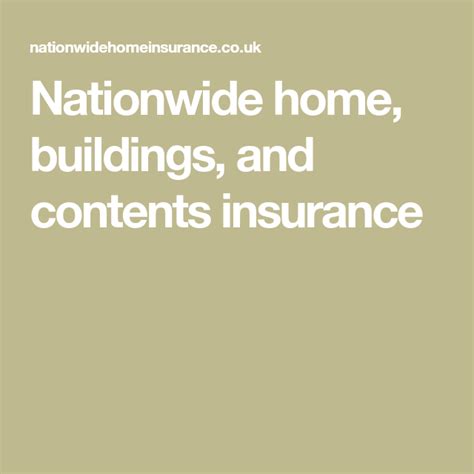 nationwide home contents insurance.